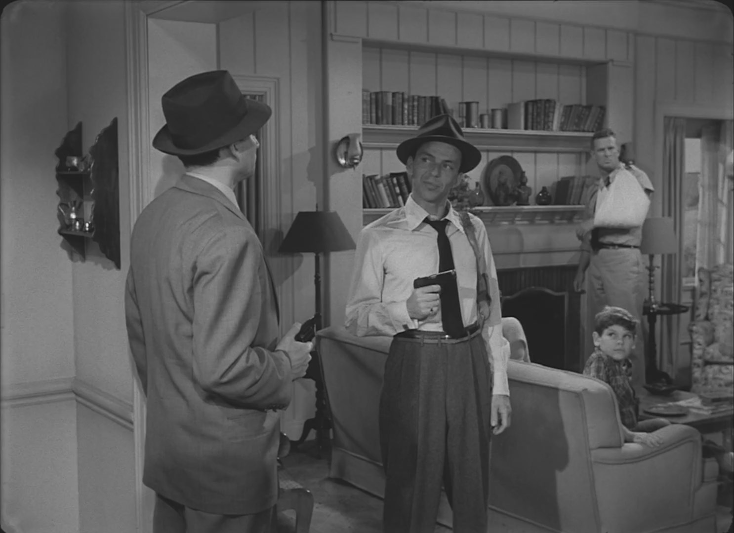 Suddenly (1954) Lewis Allen, Frank Sinatra, Sterling Hayden, James Gleason, Crime, Drama, Film-Noir, Thriller-poster