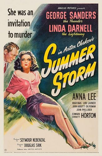 Summer Storm (1944) Douglas Sirk, Linda Darnell, George Sanders, Anna Lee