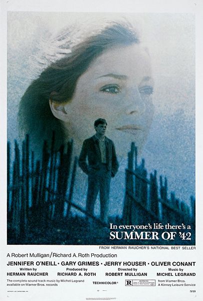 Summer of 42 (1971) Robert Mulligan, Jennifer O’Neill, Gary Grimes, Jerry Houser, Comedy, Drama, Romance