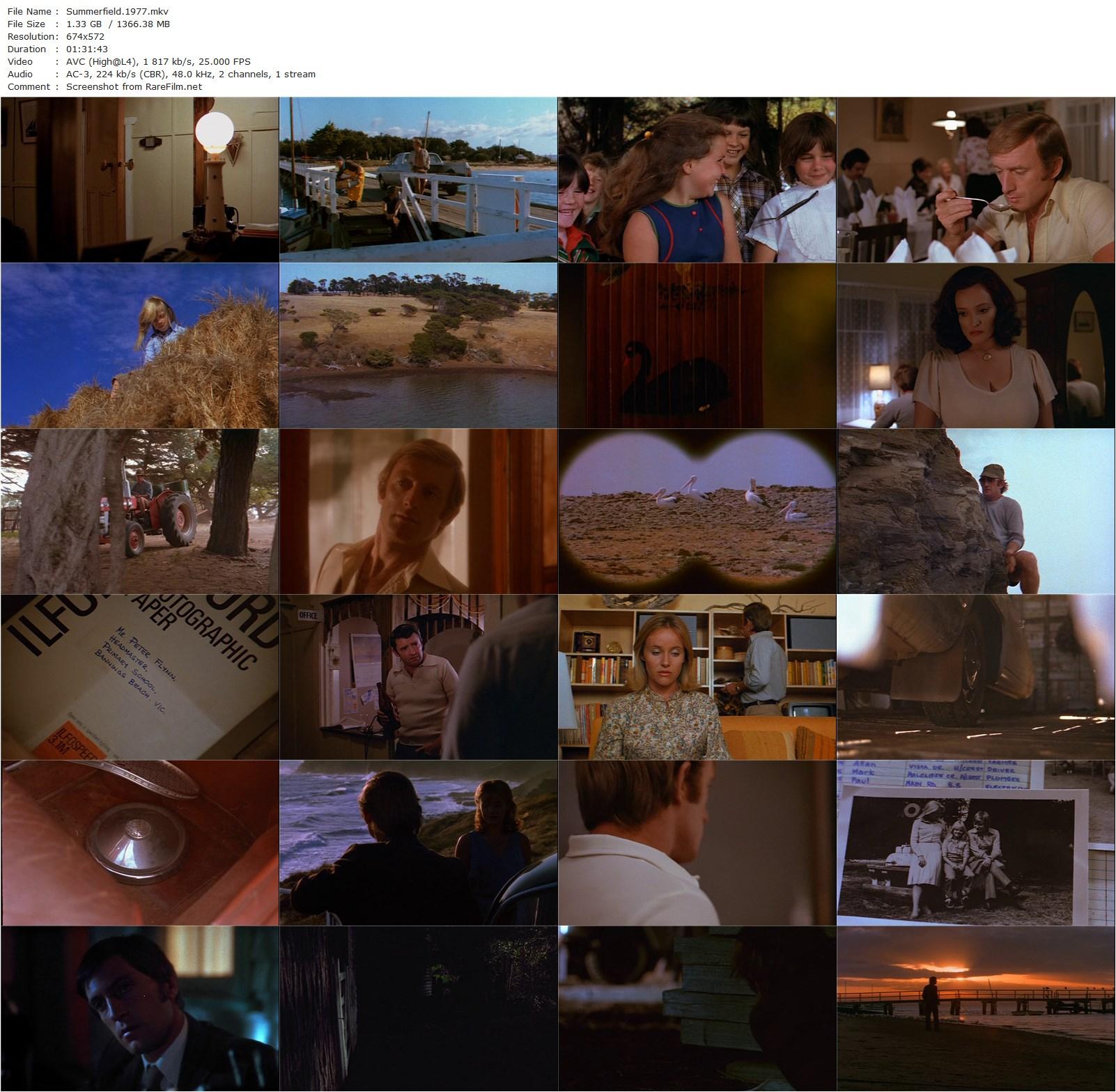 Summerfield (1977) Ken Hannam-poster