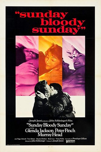 Sunday Bloody Sunday (1971) John Schlesinger, Peter Finch, Glenda Jackson, Murray Head