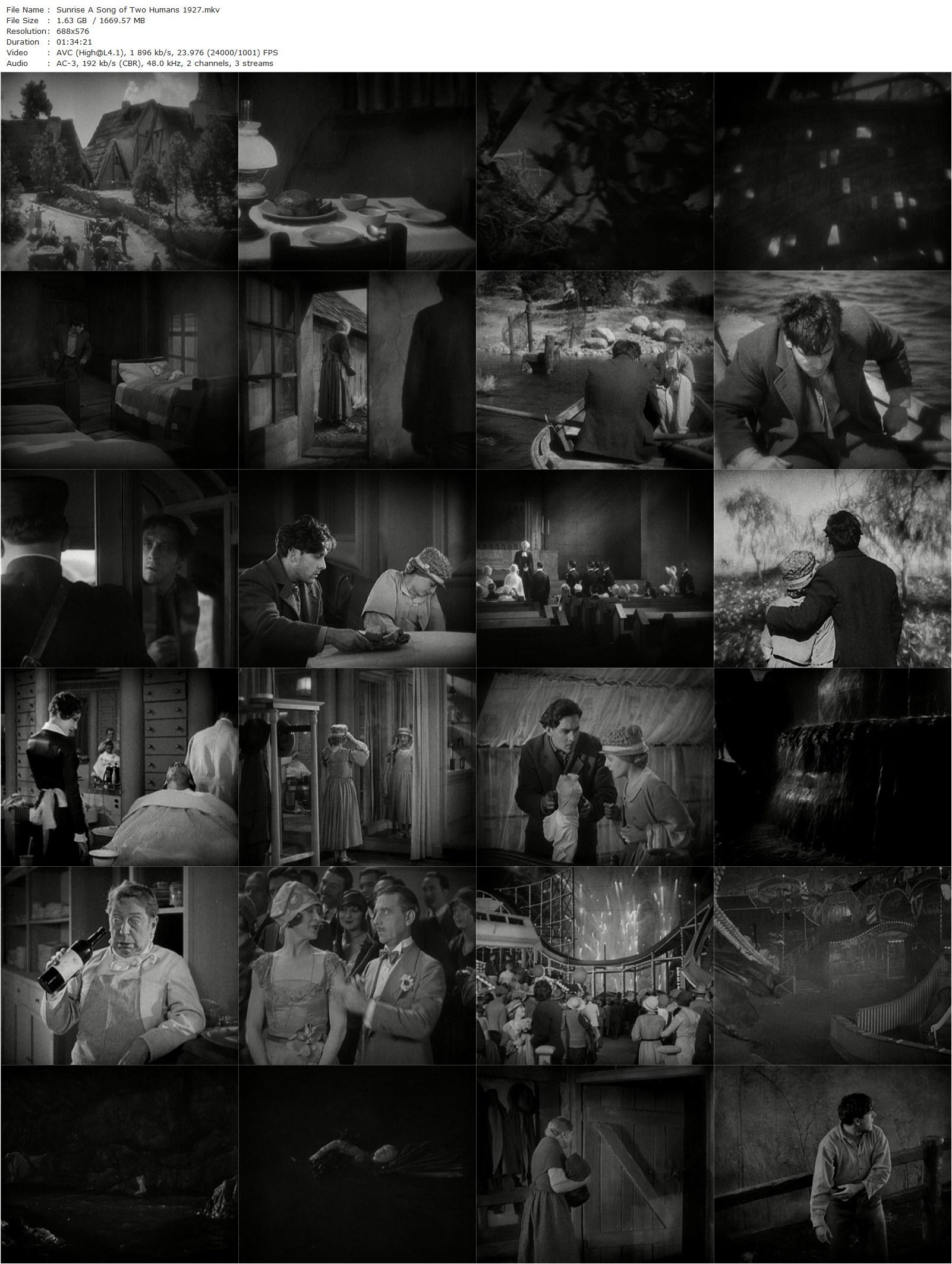 Sunrise: A Song of Two Humans AKA Sunrise (1927) F.W. Murnau, George O’Brien, Janet Gaynor, Margaret Livingston-poster