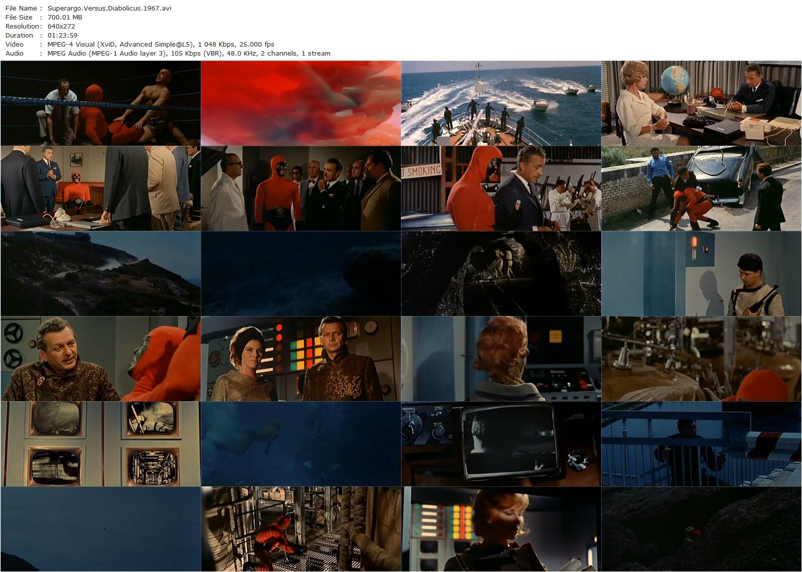 Superargo vs. Diabolicus (1966) Nick Nostro, Giovanni Cianfriglia, Gérard Tichy, Loredana Nusciak-poster