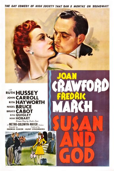 Susan and God (1940) George Cukor, Joan Crawford, Fredric March, Ruth Hussey, Drama, Comedy