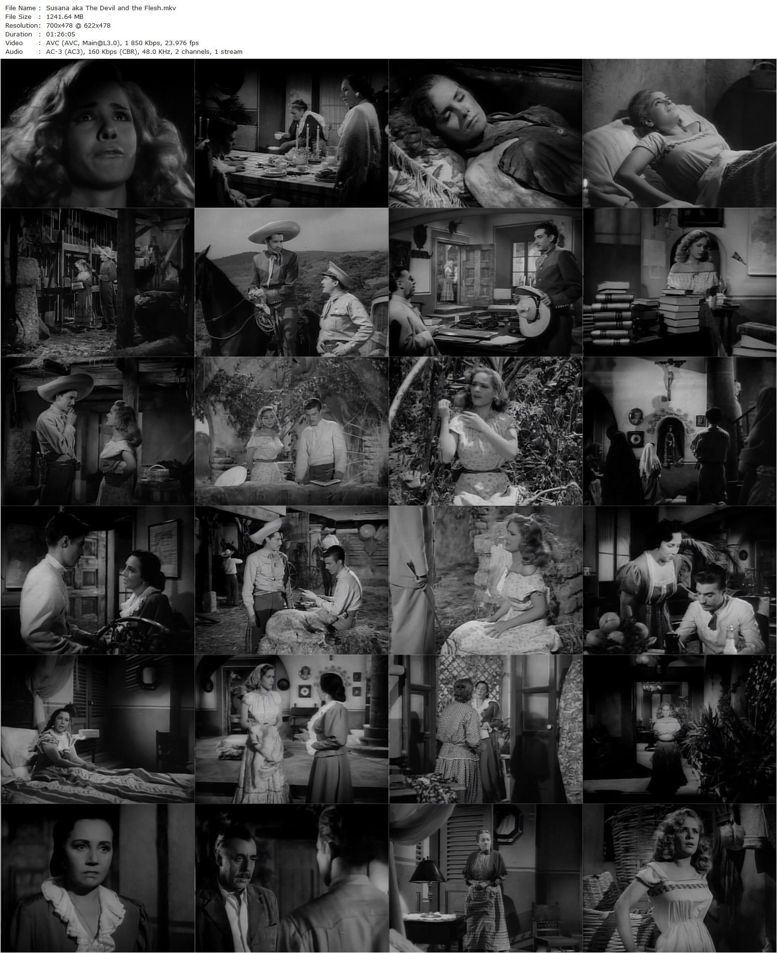 Susana (1951) Luis Buñuel, Rosita Quintana, Fernando Soler, Víctor Manuel Mendoza-poster