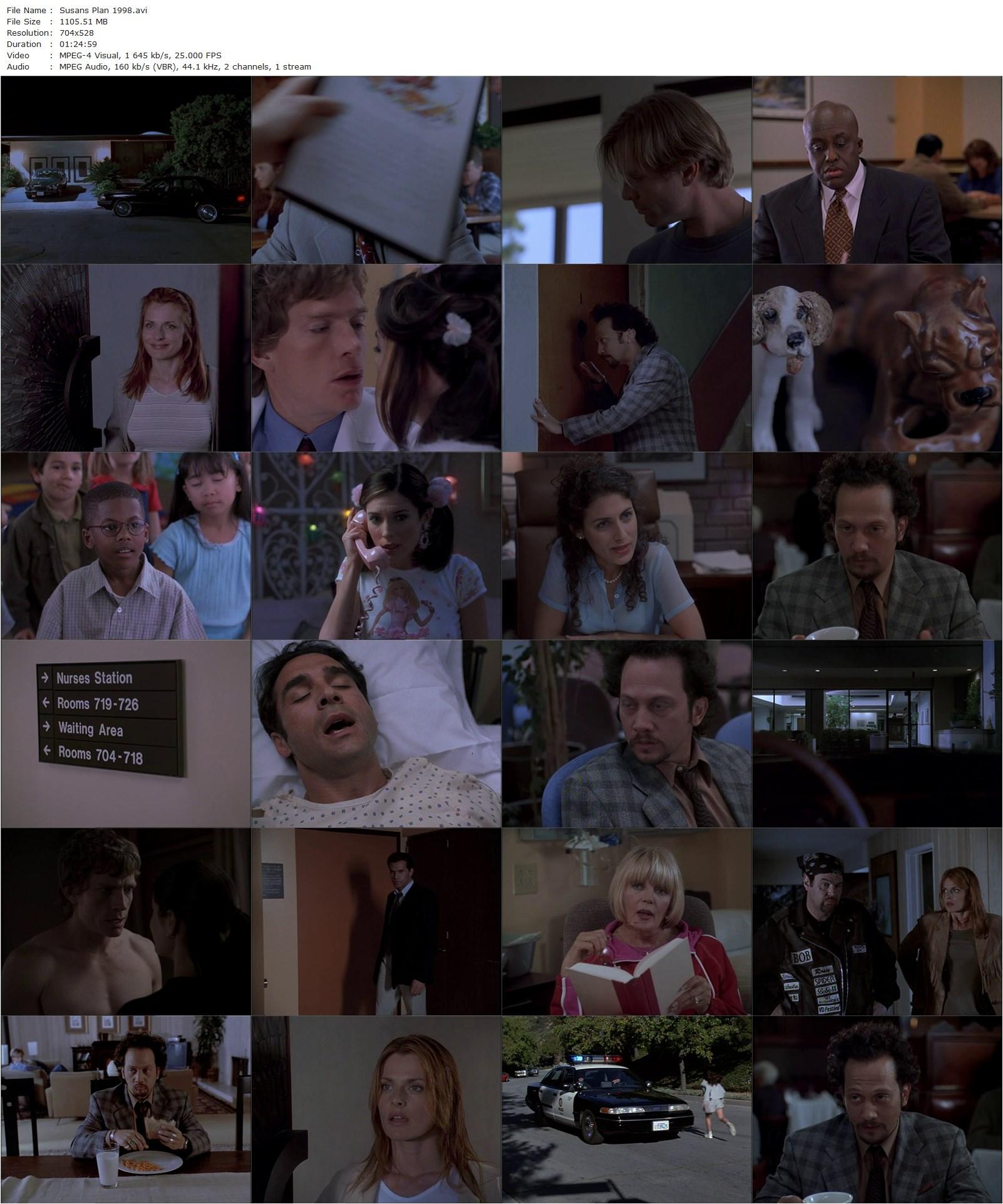 Susan’s Plan (1998) John Landis, Nastassja Kinski, Billy Zane, Michael Biehn-poster