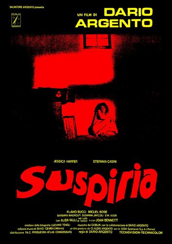 Suspiria (1977) Dario Argento, Jessica Harper, Stefania Casini, Flavio Bucci