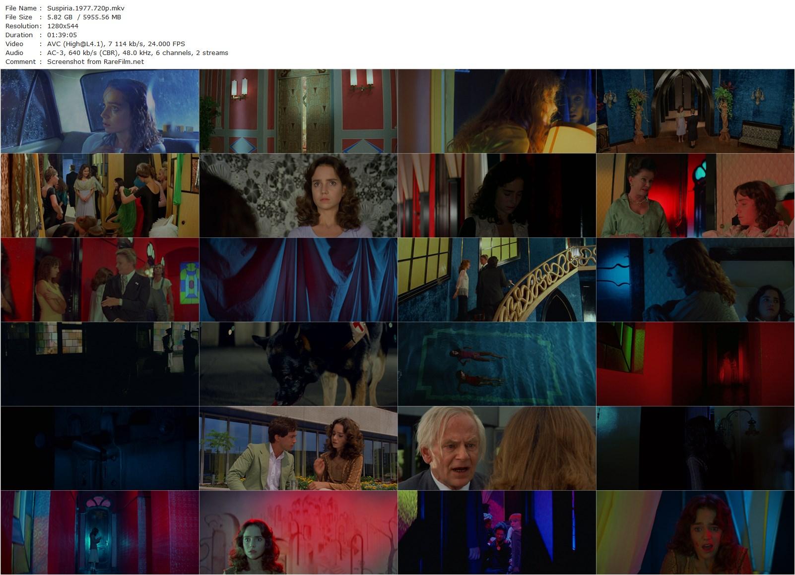 Suspiria (1977) Dario Argento, Jessica Harper, Stefania Casini, Flavio Bucci-poster