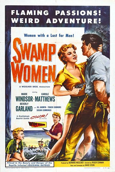 Swamp Women (1956) Roger Corman, Marie Windsor, Carole Mathews, Beverly Garland, Adventure, Crime, Drama, Thriller