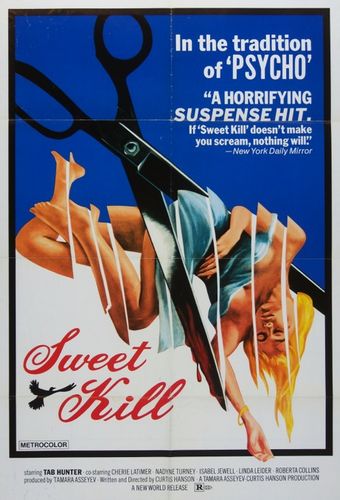 Sweet Kill (1972) Curtis Hanson, Tab Hunter, Cherie Latimer, Nadyne Turney