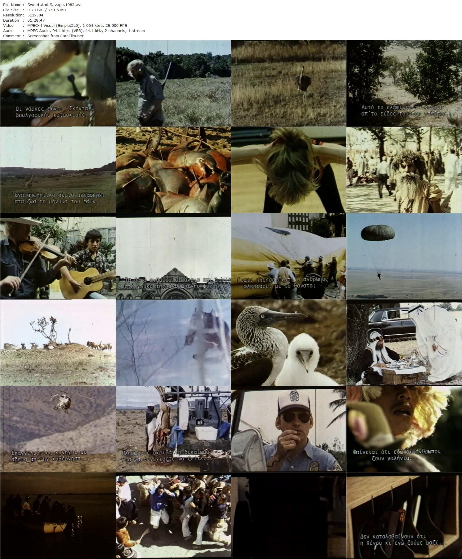 Sweet and Savage / Dolce e selvaggio (1983) Antonio Climati, Mario Morra, Franco Prosperi, Robert Sommer, Mike Gunn-poster