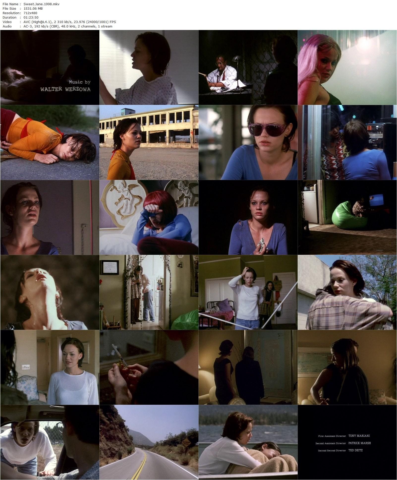 Sweet Jane (1998) Joe Gayton, Samantha Mathis-poster