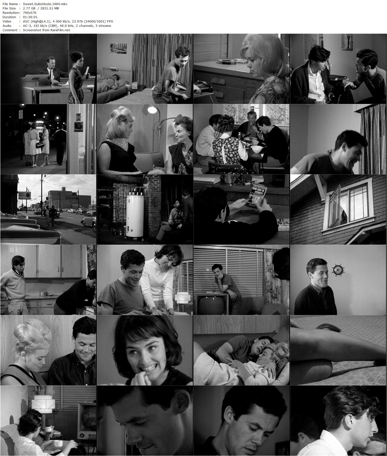 Sweet Substitute (1964) Larry Kent, Bob Howay, Angela Gann-poster