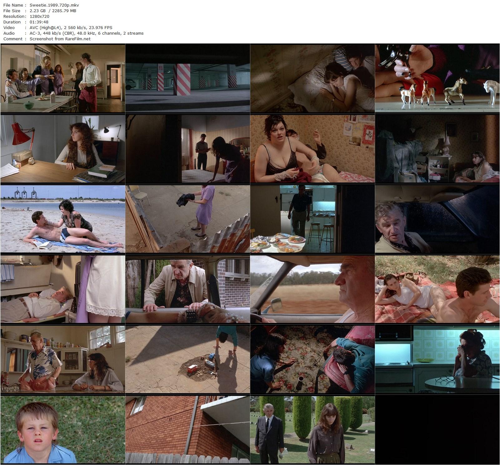 Sweetie (1989) Jane Campion, Geneviève Lemon, Karen Colston, Tom Lycos-poster