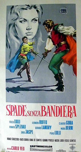 Sword Without a Country AKA Spade senza bandiera (1961) Carlo Veo, Leonora Ruffo, Renato Speziali, Folco Lulli