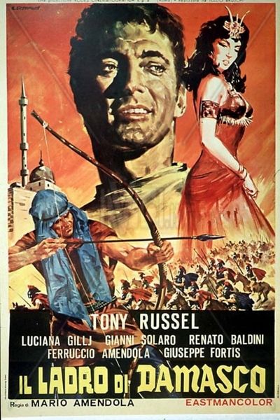 Sword of Damascus AKA Il ladro di Damasco (1964) Mario Amendola, Tony Russel, Luciana Gilli, Gianni Solaro