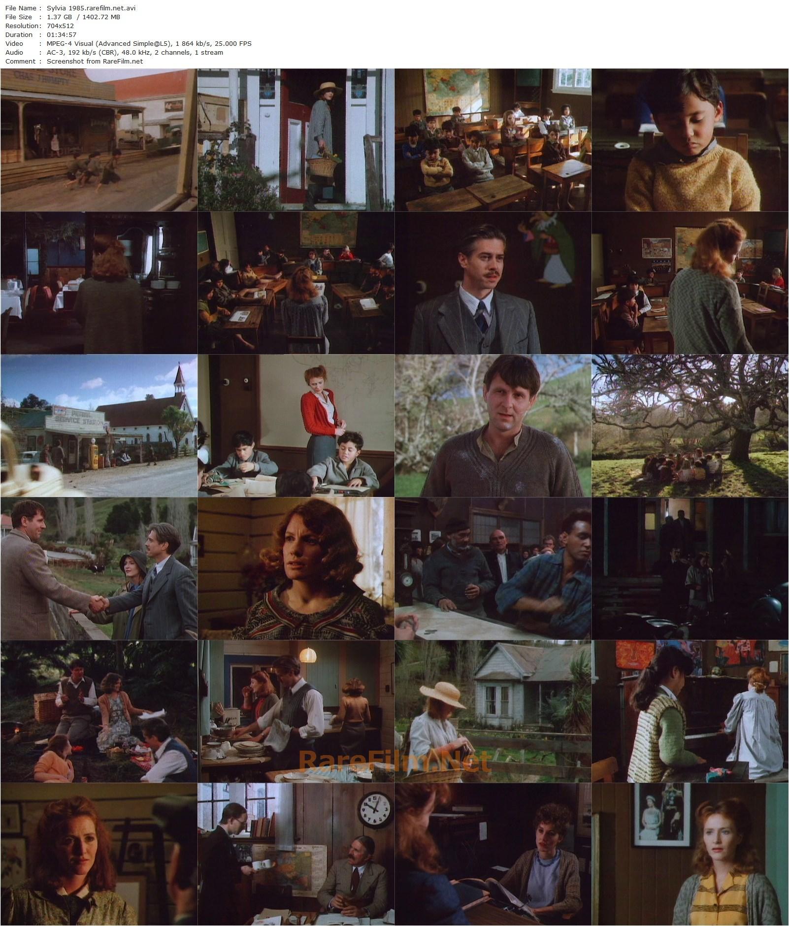 Sylvia (1985) Michael Firth, Eleanor David, Nigel Terry, Tom Wilkinson-poster