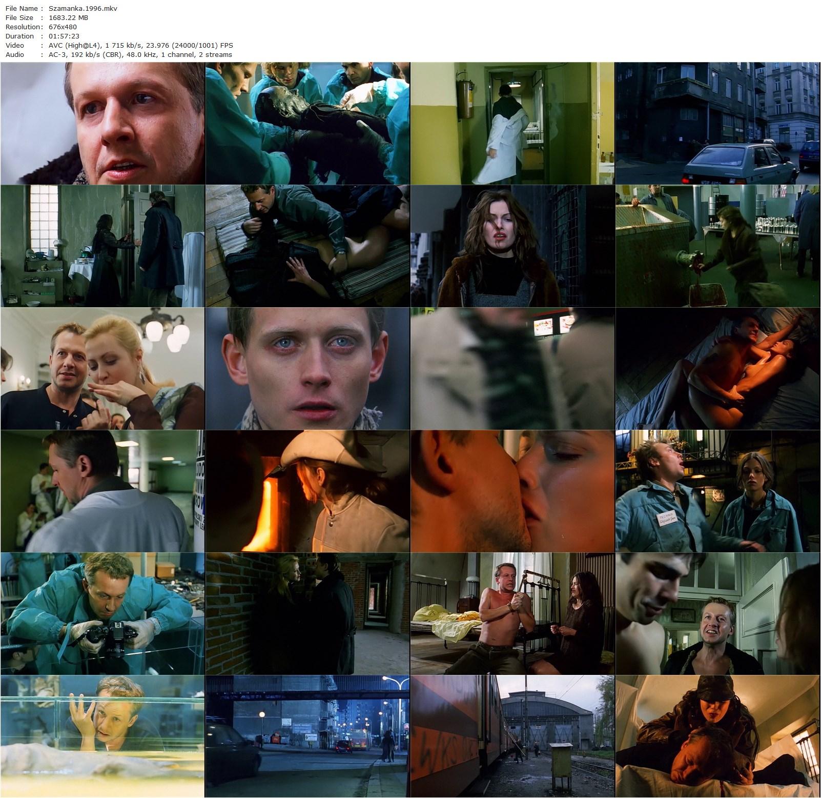 She-Shaman AKA Szamanka (1996) Andrzej Zulawski, Boguslaw Linda, Iwona Petry, Piotr Machalica-poster