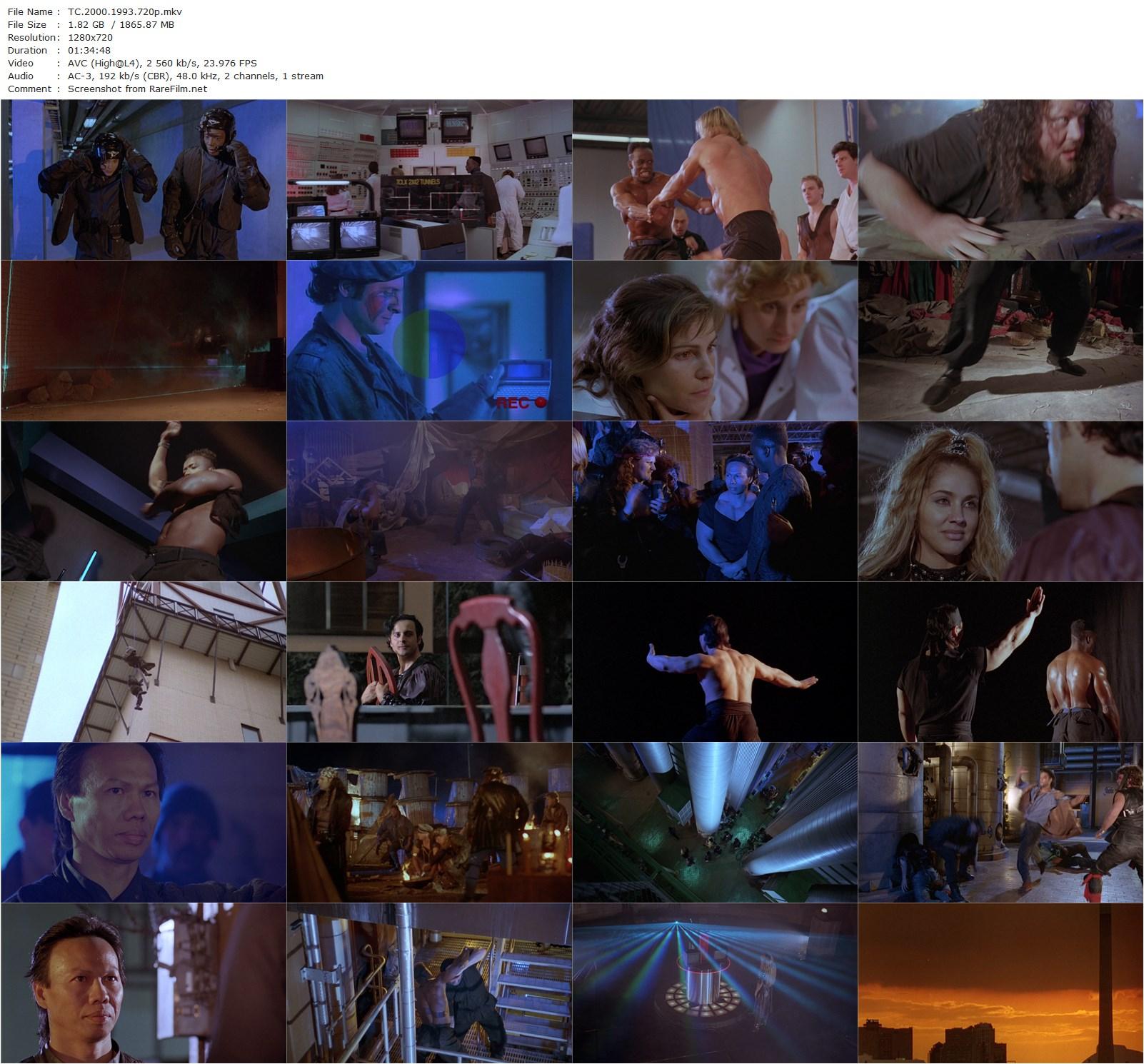 TC 2000 (1993) T.J. Scott, Billy Blanks, Bolo Yeung, Jalal Merhi-poster