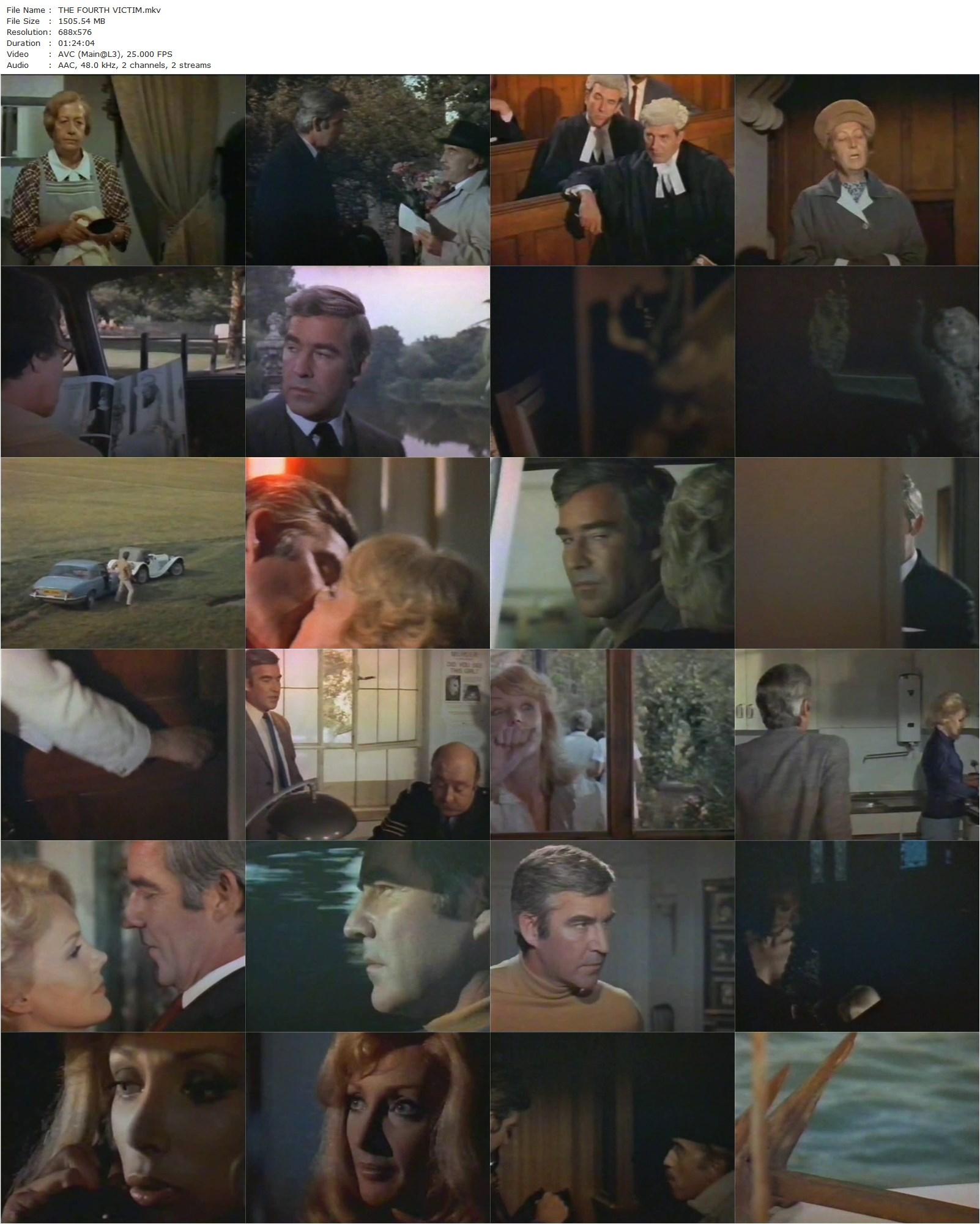 The Fourth Victim AKA La última señora Anderson (1971) Eugenio Martín, Carroll Baker, Michael Craig, Miranda Campa-poster