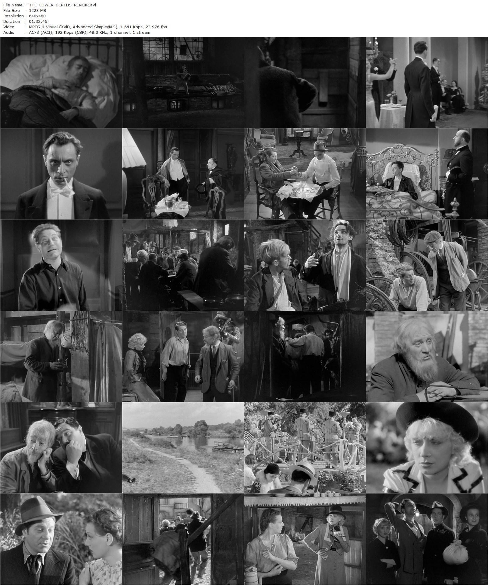 The Lower Depths (1936) Jean Renoir, Jean Gabin, Suzy Prim, Louis Jouvet-poster