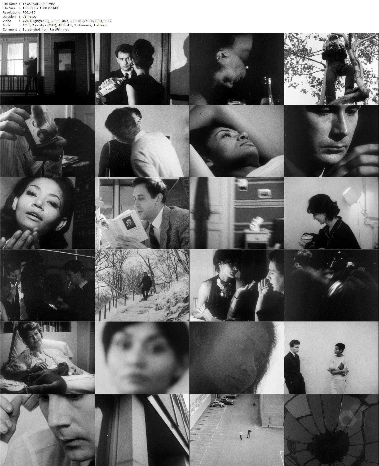 À tout prendre / Take It All (1963)-poster