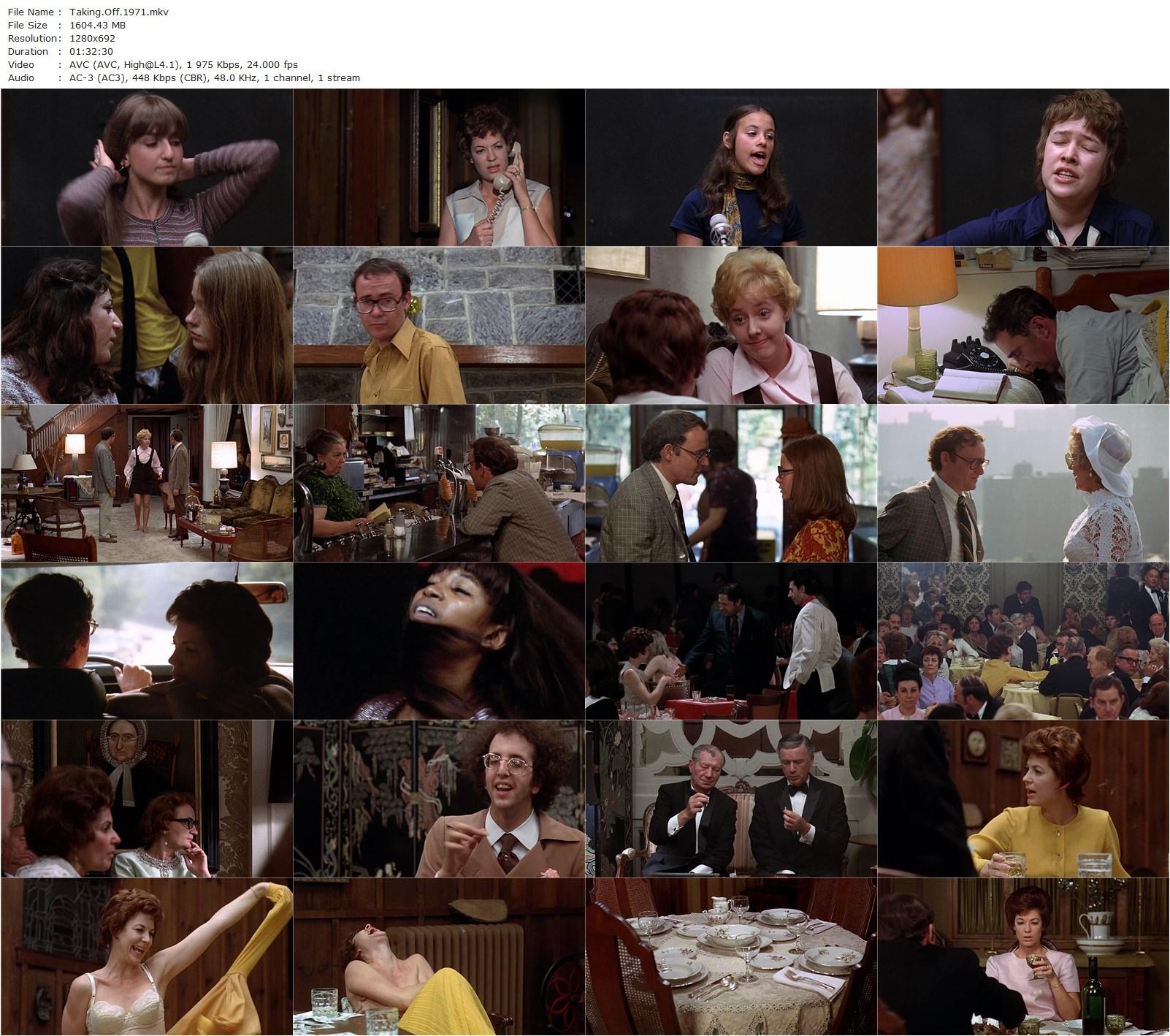 Taking Off (1971) Milos Forman, Lynn Carlin, Buck Henry, Georgia Engel-poster