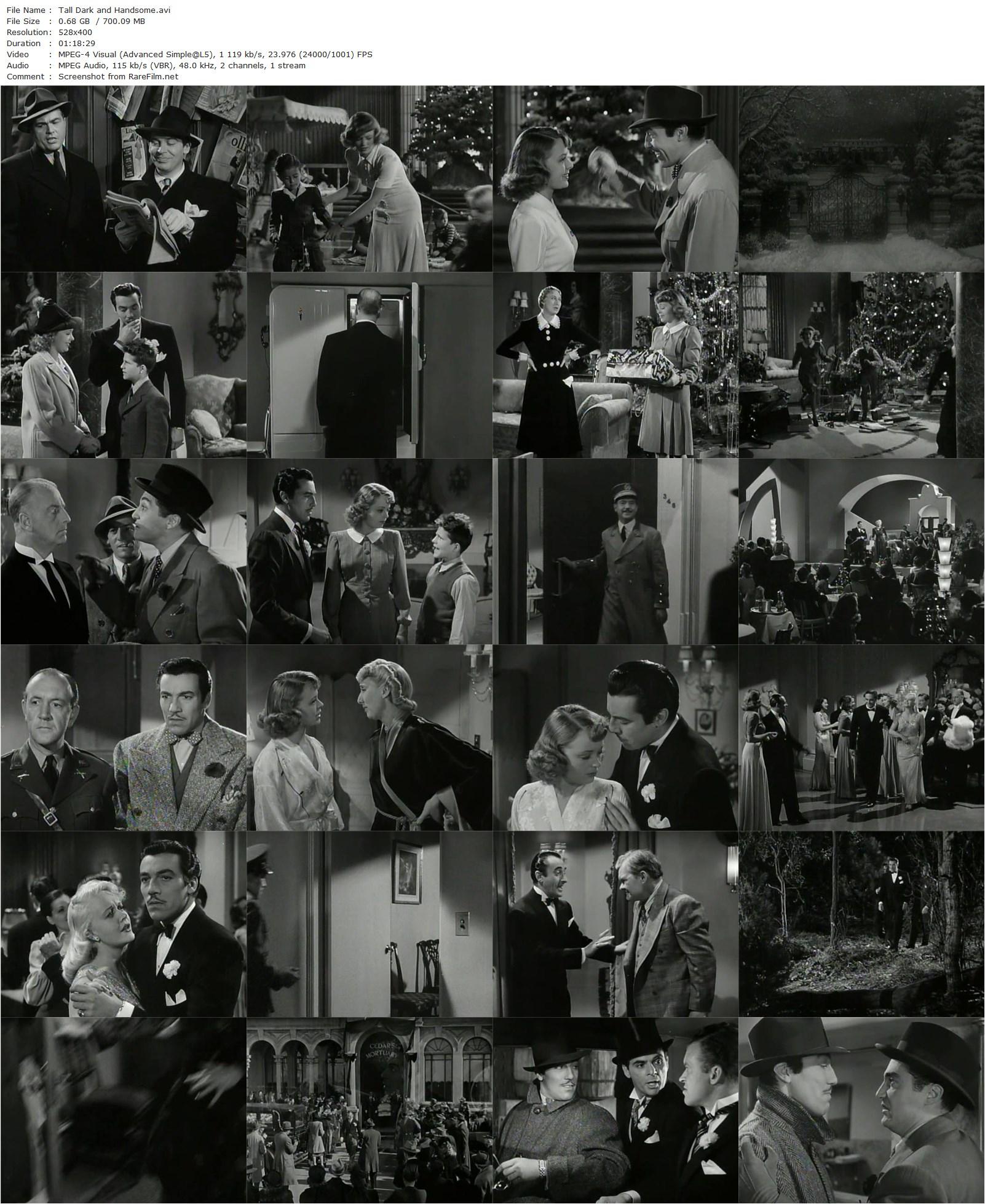 Tall, Dark and Handsome (1941) H. Bruce Humberstone, Cesar Romero, Virginia Gilmore, Charlotte Greenwood-poster