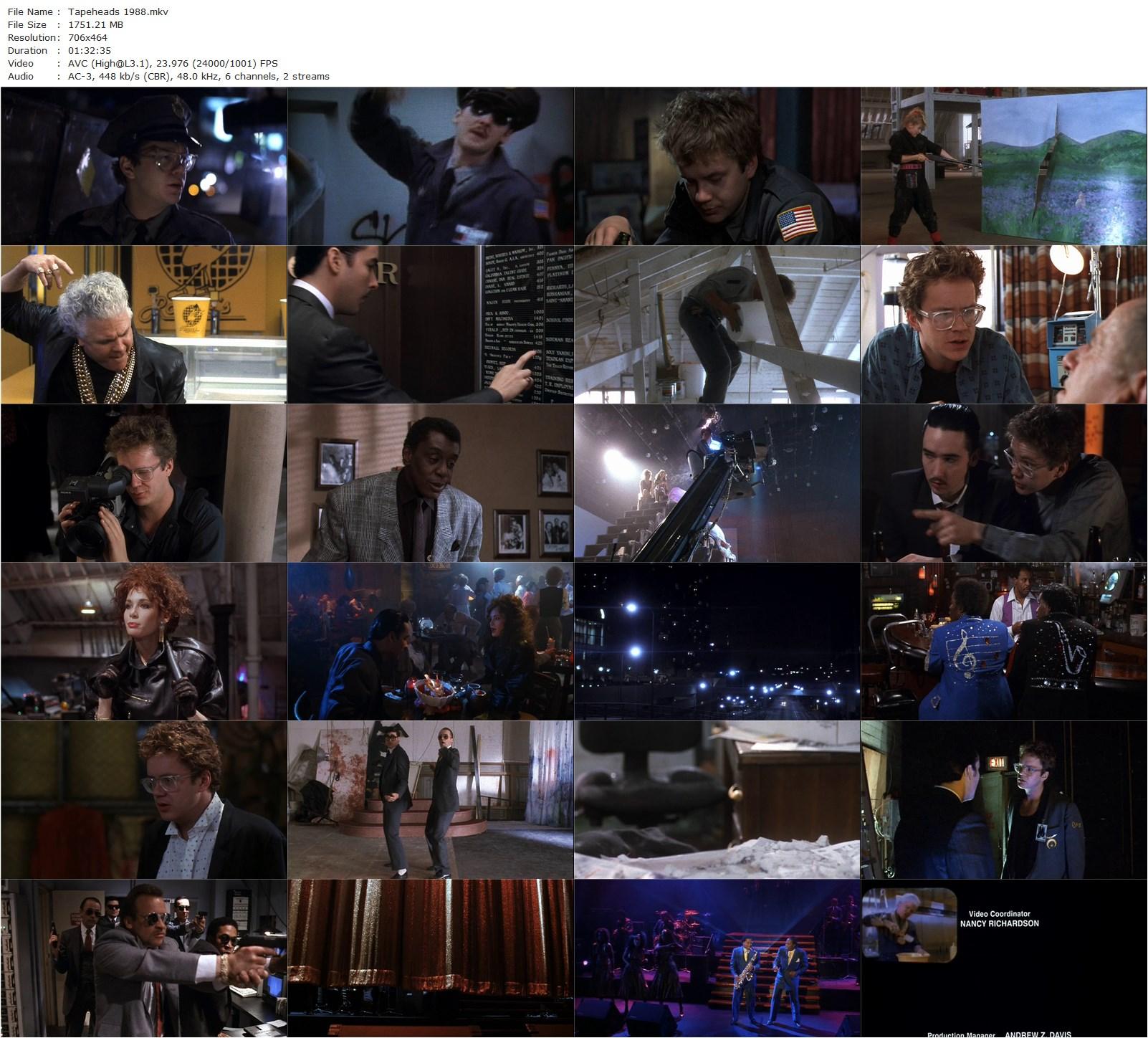 Tapeheads (1988) Bill Fishman-poster