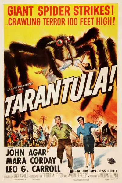 Tarantula (1955) Jack Arnold, John Agar, Mara Corday, Leo G. Carroll