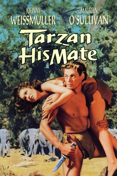 Tarzan and His Mate (1934) Cedric Gibbons, James C. McKay, Johnny Weissmuller, Maureen O’Sullivan, Neil Hamilton