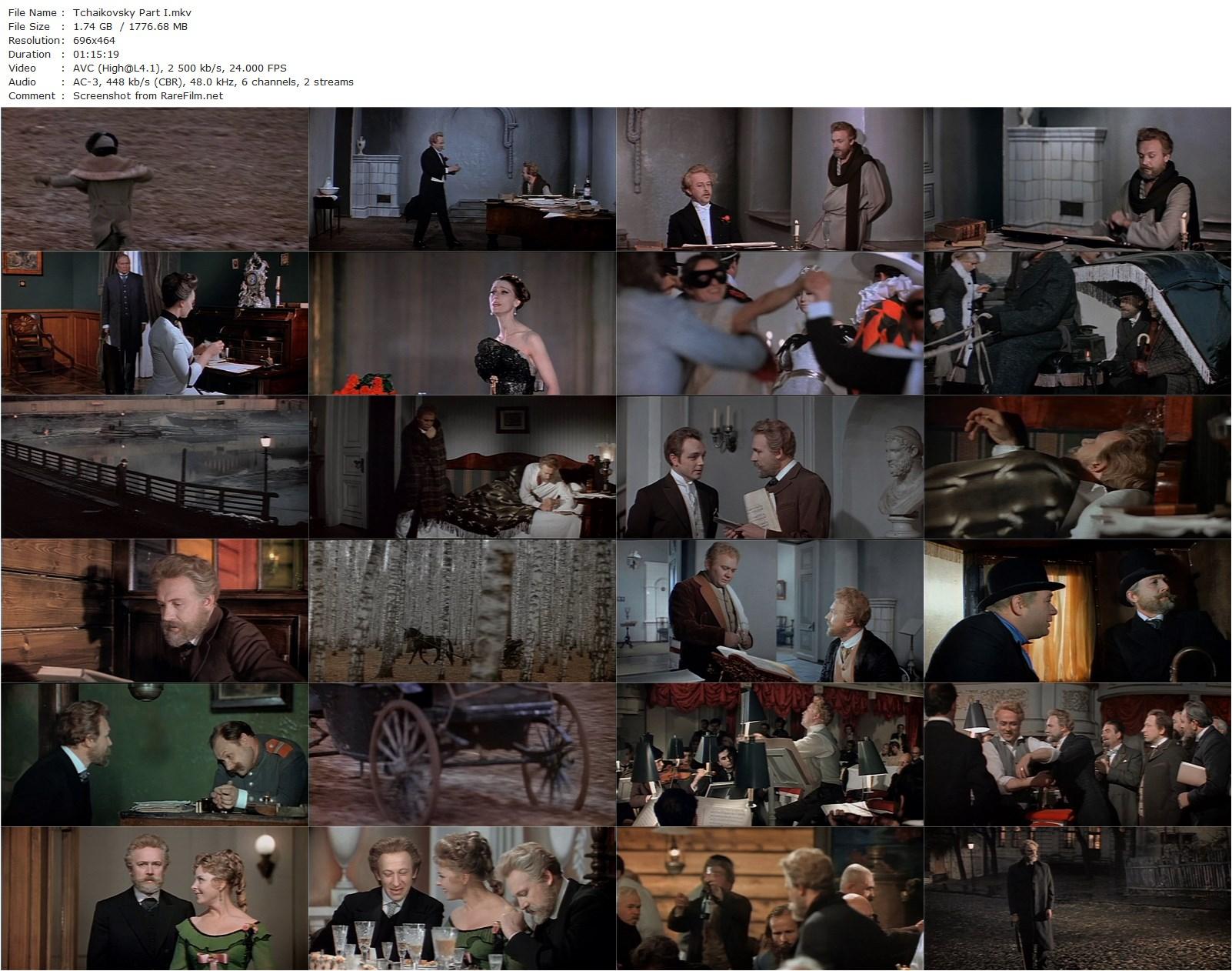 Tchaikovsky (1970) Igor Talankin, Innokentiy Smoktunovskiy, Antonina Shuranova, Kirill Lavrov-poster