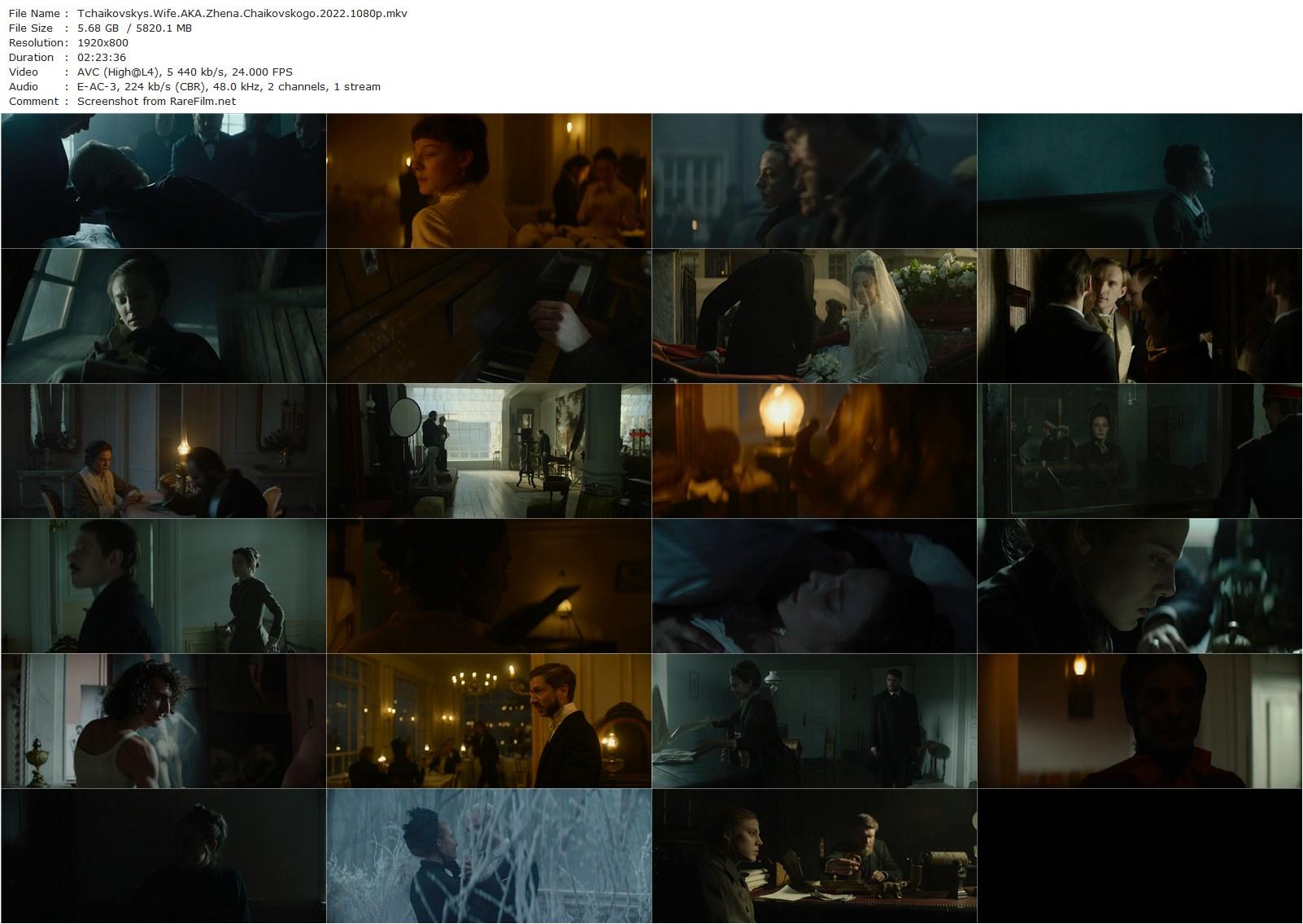 Tchaikovsky’s Wife / Zhena Chaikovskogo (2022) Kirill Serebrennikov, Alyona Mikhaylova, Odin Lund Biron, Filipp Avdeev-poster