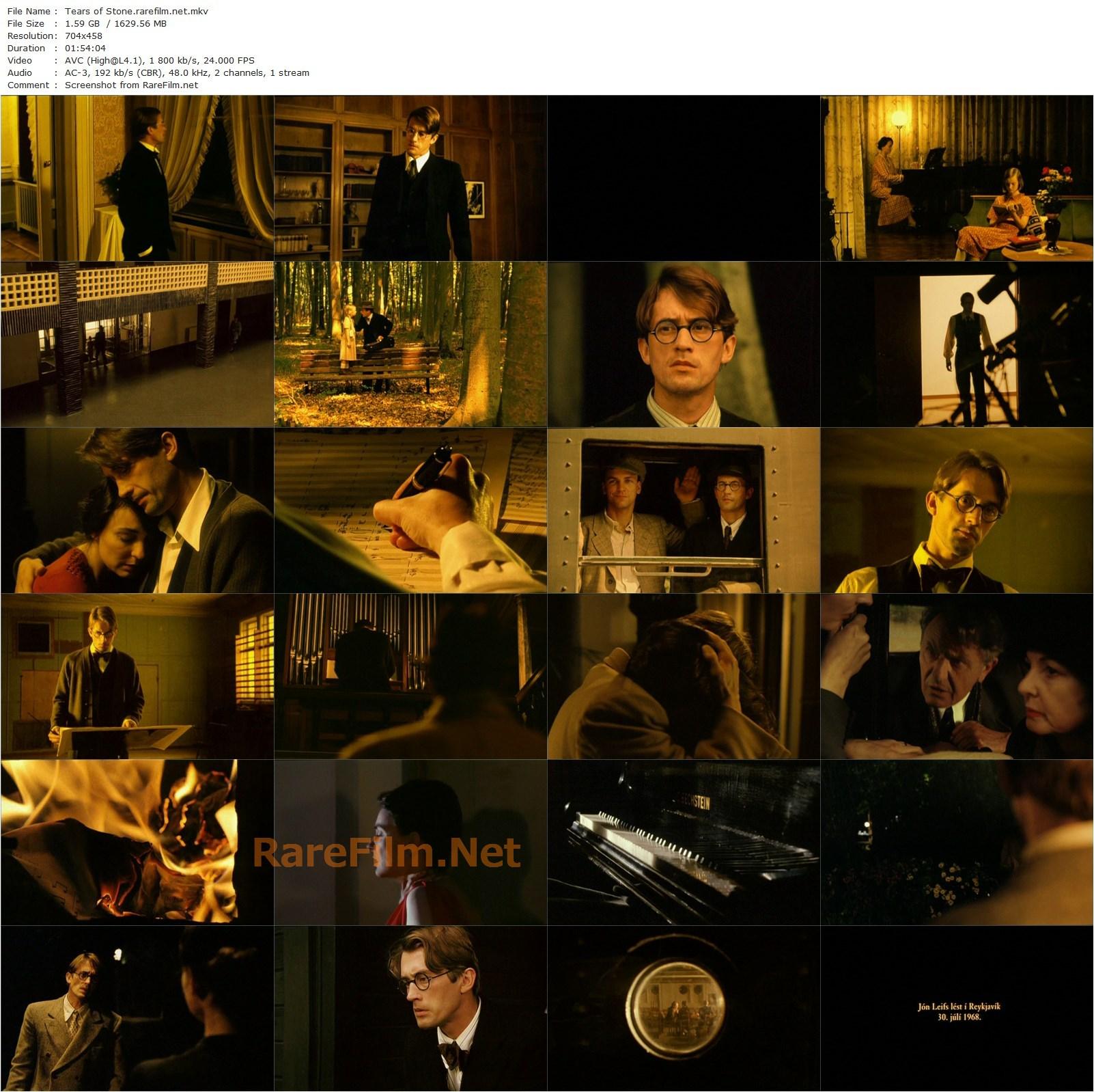 Tears of Stone / Tár úr steini (1995) Hilmar Oddsson, Þröstur Leó Gunnarsson, Ruth Olafsdottir, Winfried Wagner-poster