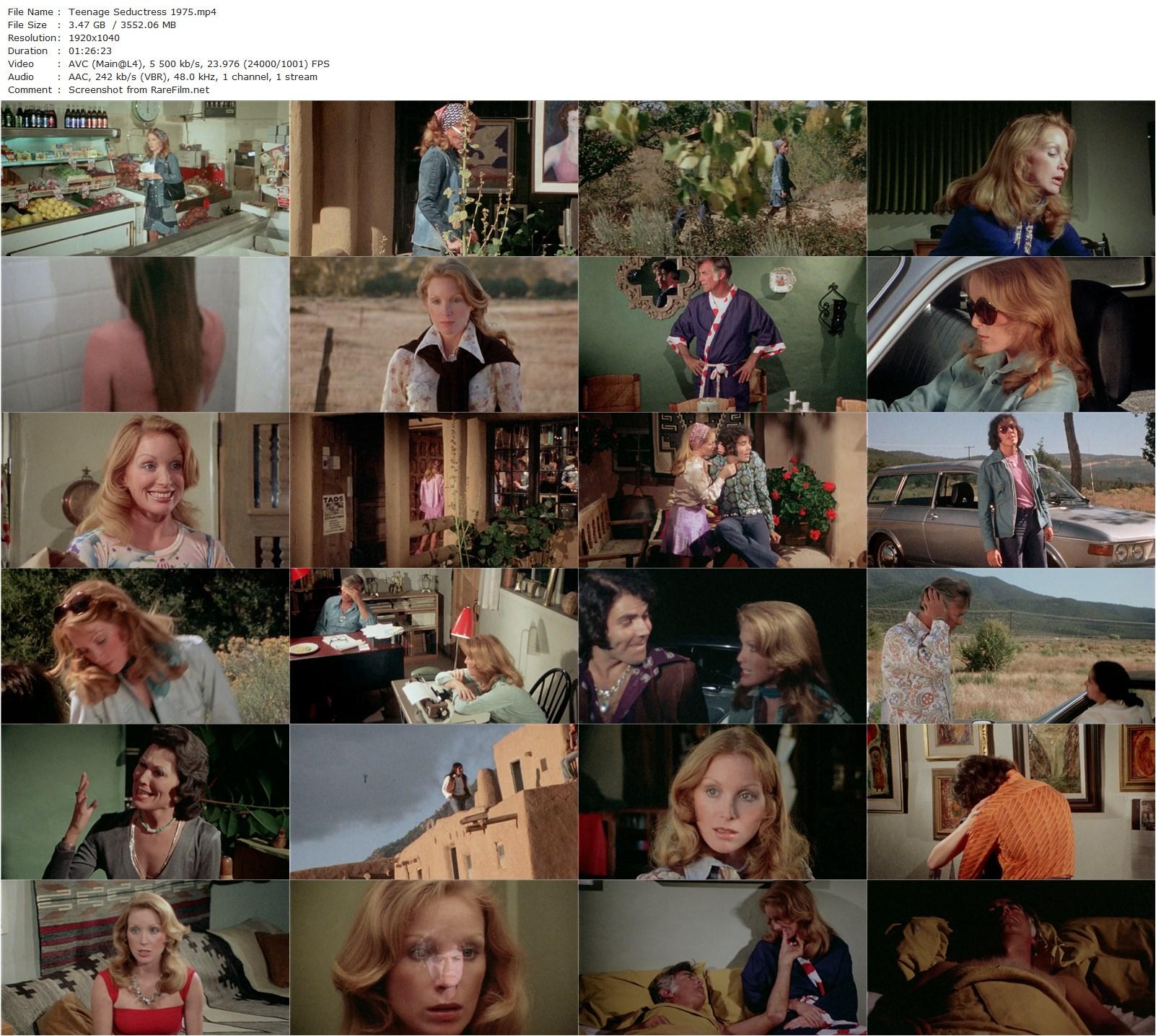 Teenage Seductress (1975) Chris Warfield, Sondra Currie, Elizabeth Saxon-poster