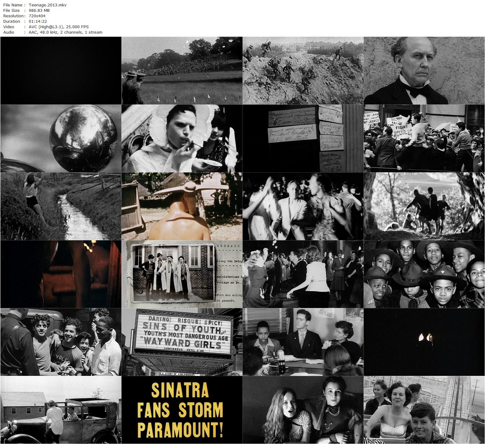 Teenage (2013) Matt Wolf, Jena Malone, Ben Whishaw, Julia Hummer-poster