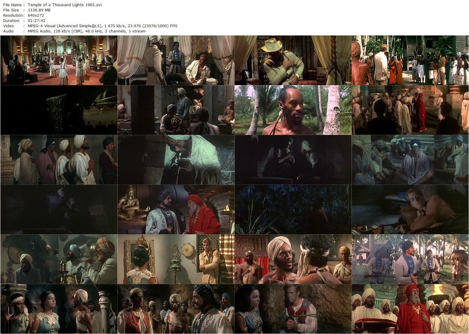 Temple of a Thousand Lights (1965) Umberto Lenzi, Richard Harrison, Luciana Gilli, Wilbert Bradley-poster