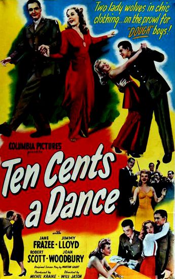 Ten Cents a Dance (1945) Will Jason, Jane Frazee, Jimmy Lloyd, Mark Roberts