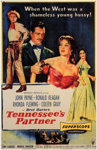 Tennessee’s Partner (1955) Allan Dwan, John Payne, Ronald Reagan, Rhonda Fleming