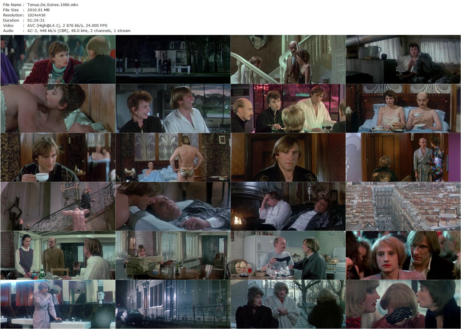 Evening Dress AKA Tenue de soirée (1986) Bertrand Blier, Gérard Depardieu, Michel Blanc, Miou-Miou-poster