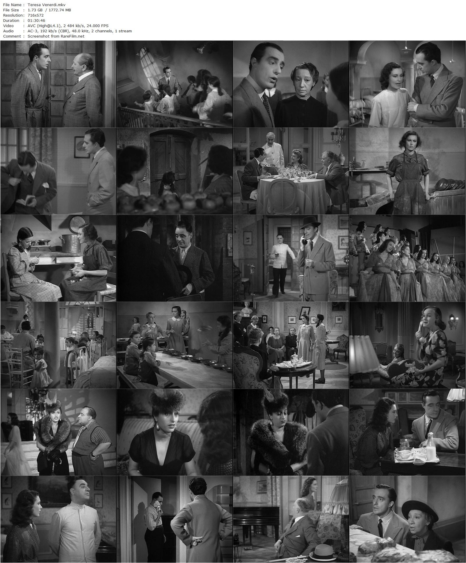 Doctor, Beware / Teresa Venerdì (1941) Vittorio De Sica, Adriana Benetti, Irasema Dilián-poster