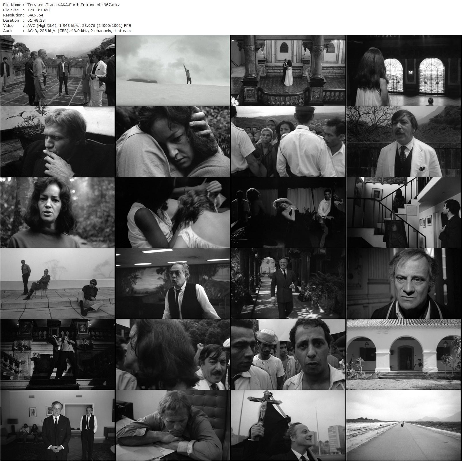 Terra em Transe AKA Entranced Earth (1967) Glauber Rocha, Jardel Filho, Paulo Autran, José Lewgoy-poster