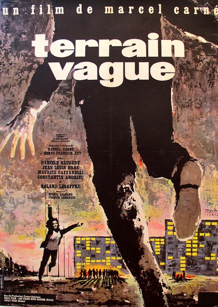 Terrain vague / Wasteland (1960) Marcel Carné, Danièle Gaubert, Roland Lesaffre, Maurice Caffarelli, Drama
