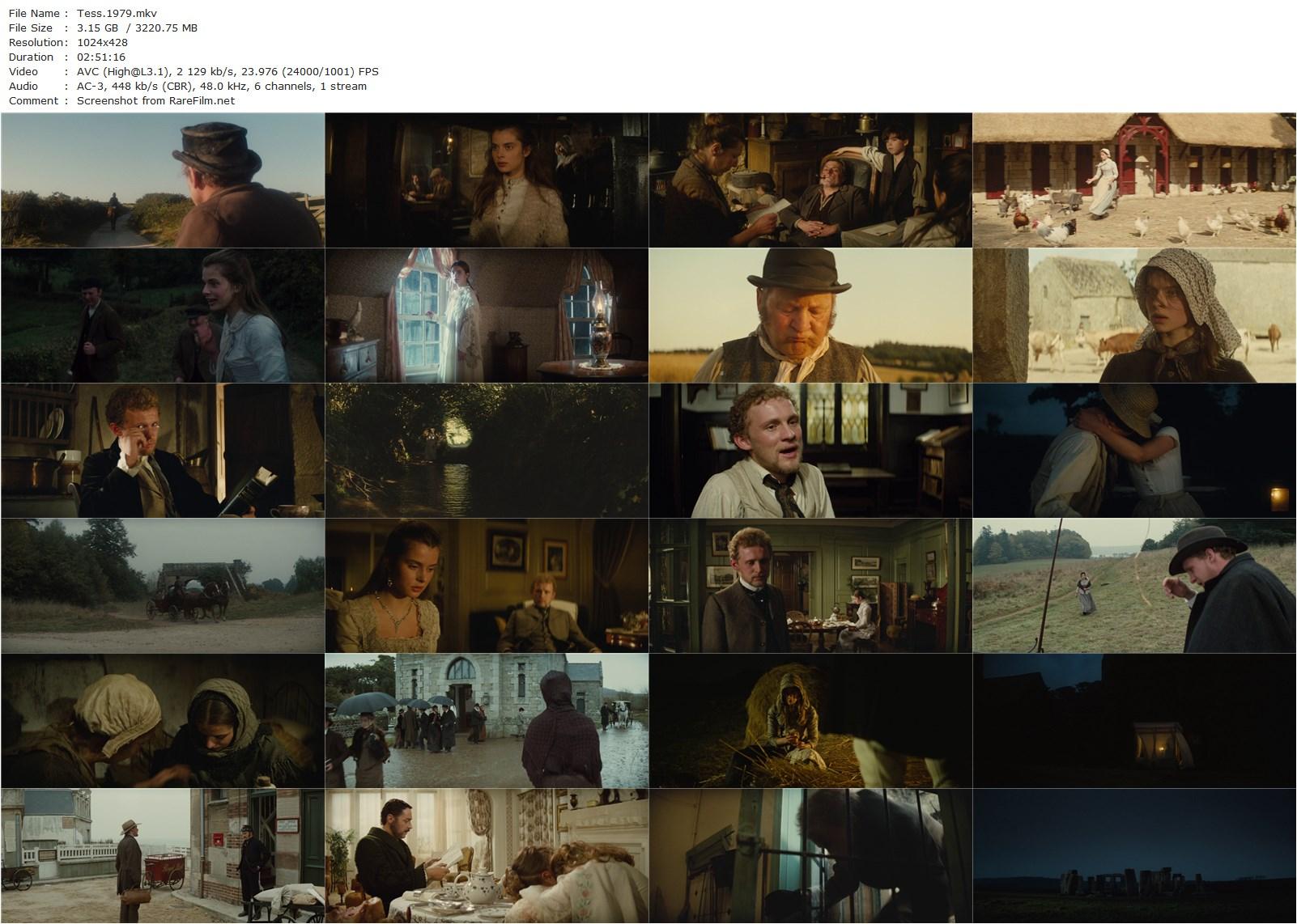 Tess (1979) Roman Polanski, Nastassja Kinski, Peter Firth, Leigh Lawson-poster