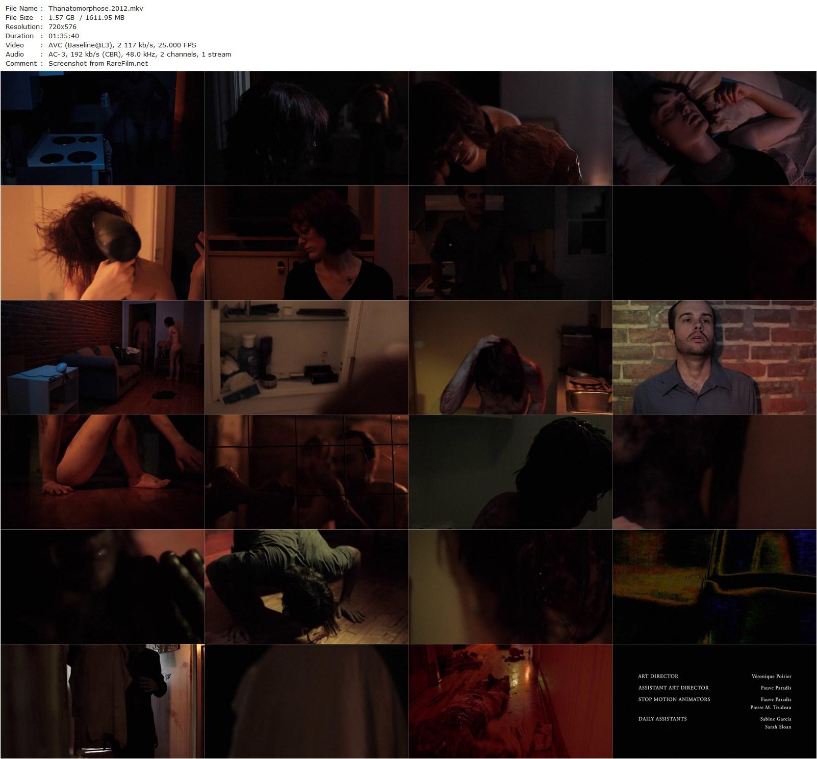 Thanatomorphose (2012) Éric Falardeau, Kayden Rose, Davyd Tousignant, Émile Beaudry-poster