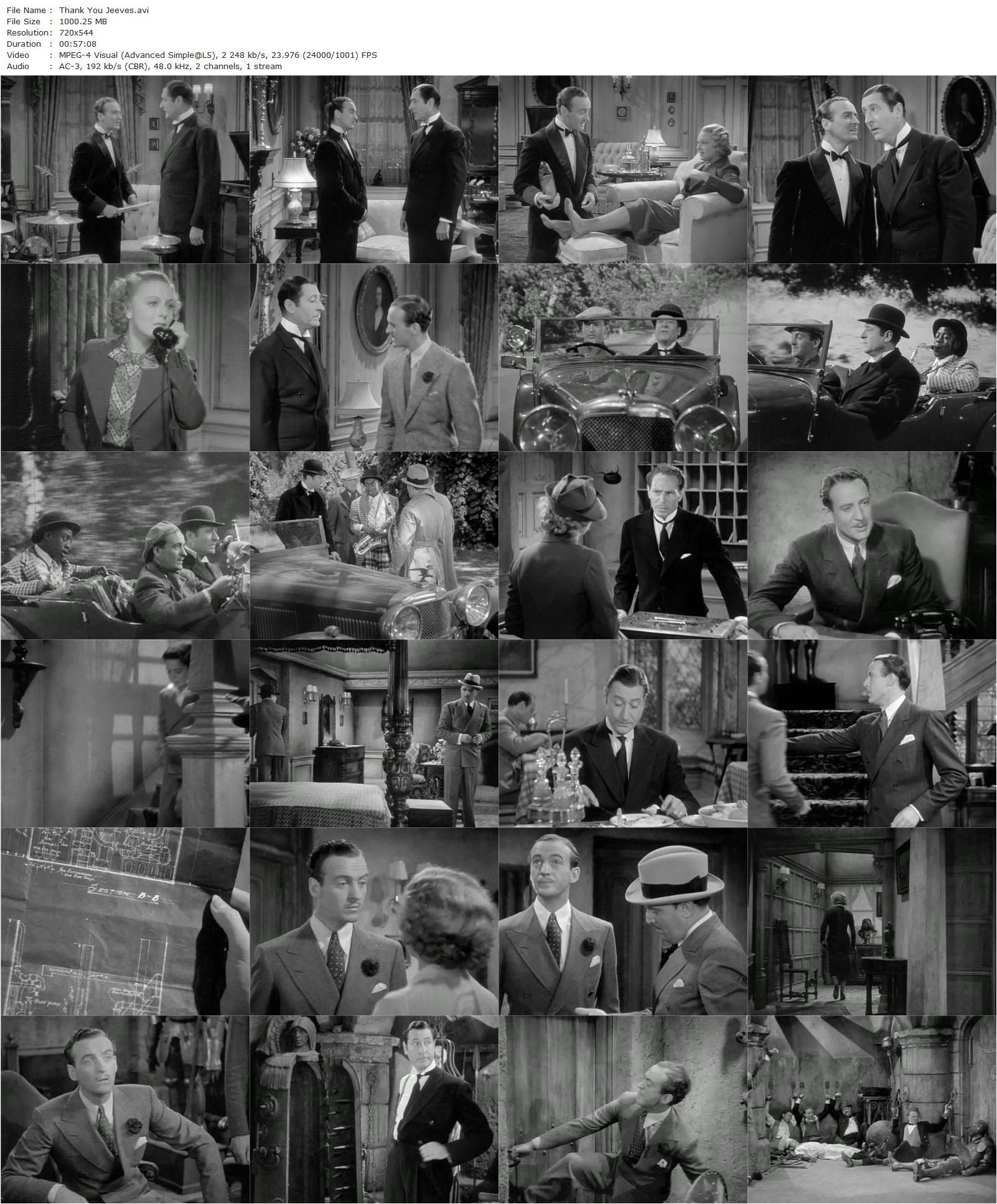 Thank You, Jeeves! (1936) Arthur Greville Collins-poster