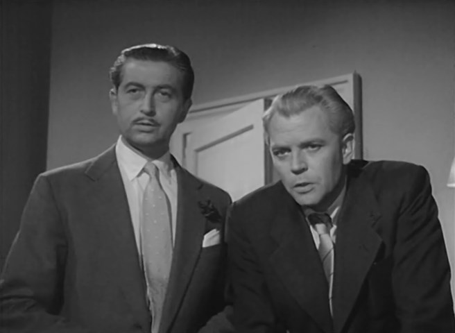 That Woman Opposite (1957) Compton Bennett, Phyllis Kirk, Dan O’Herlihy, Wilfrid Hyde-White-poster