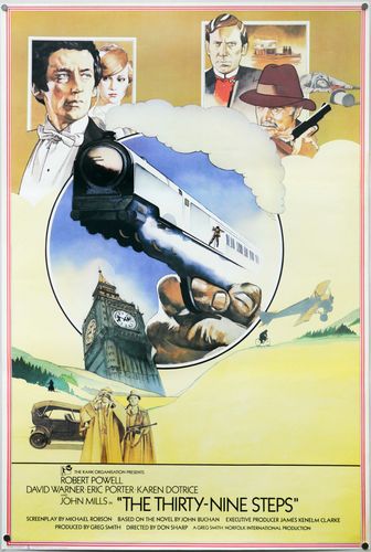 The Thirty Nine Steps (1978) Don Sharp, Robert Powell, David Warner, Eric Porter
