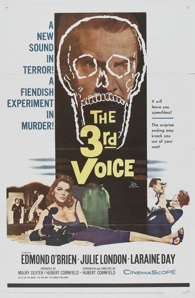 The 3rd Voice (1960) Hubert Cornfield, Edmond O’Brien, Julie London, Laraine Day