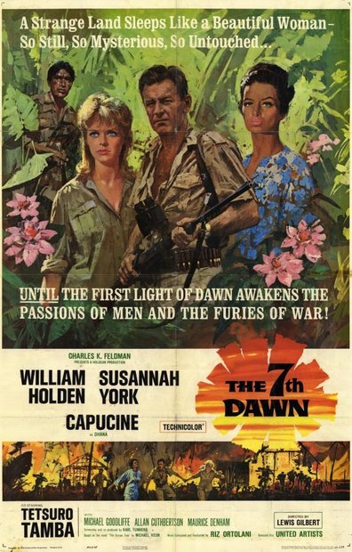 The 7th Dawn (1964) Lewis Gilbert, William Holden, Susannah York, Capucine, Adventure, Drama, War